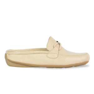 Aimée : Mule et Sabot femme Beige - Léa & Paul