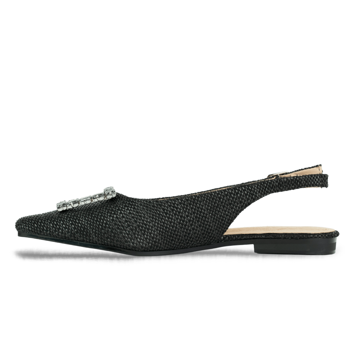 ballerines en tissu pour femme – noir – sabina Ballerines en tissu pour femme – Noir – Sabina - Lea & Paul Maroc