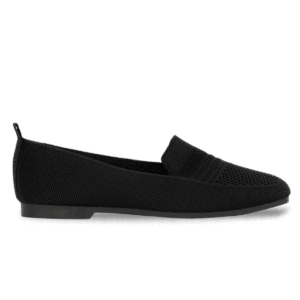 Ballerines en tissu respirant pour femme – Noir – Diane - Lea & Paul Maroc