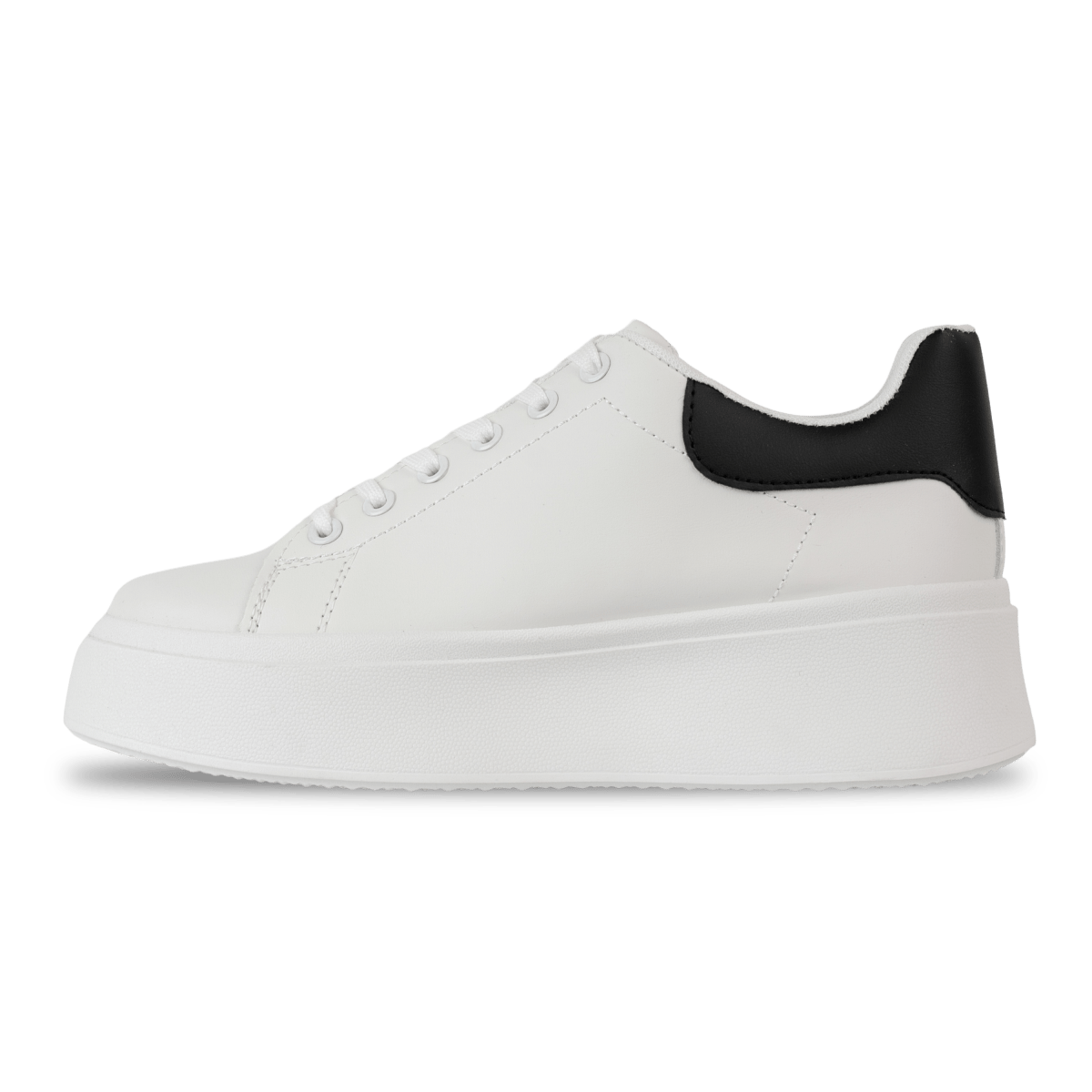 baskets en cuir pour femme – blanc et noir – valérie Baskets en cuir pour femme – Blanc et noir – Valérie - Lea & Paul Maroc