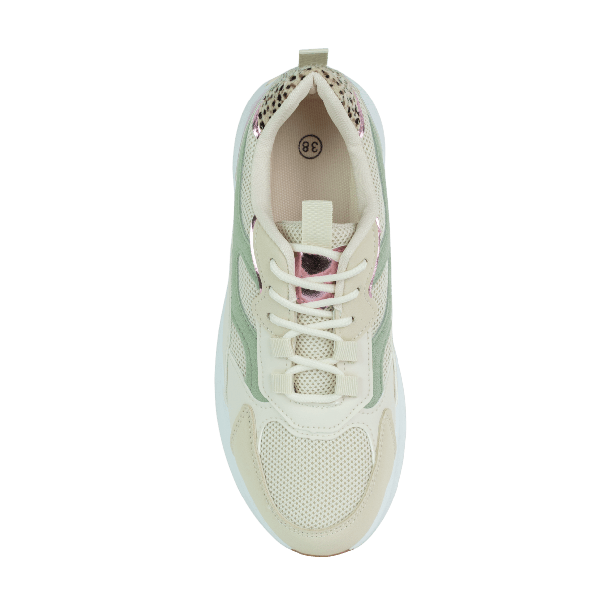 baskets en cuir pour femme – multicolore – estrella Baskets en cuir pour femme – Multicolore – Estrella - Lea & Paul Maroc